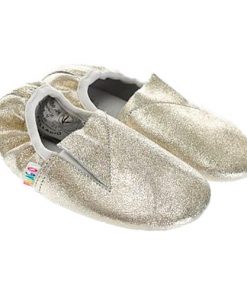 Чешки шкіряні з додатковою задньою резинкою Pellagio 040-60 Золото