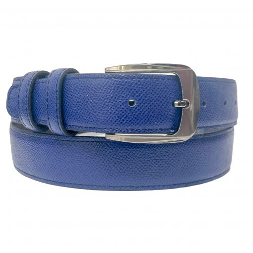 Кожаный ремень Pellagio односторонний 35311-79 электрик сафьяно