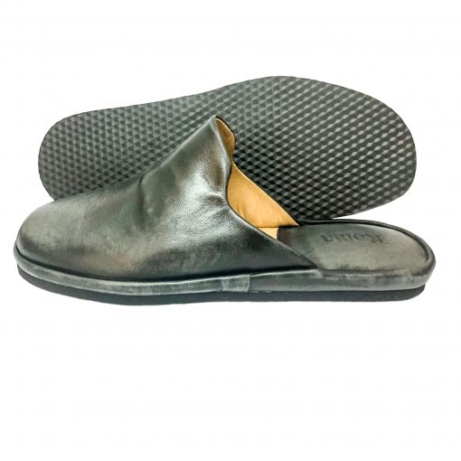 Кімнатні тапочки Pellagio/Roma 420 чорне срібло