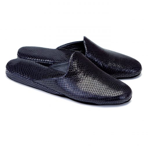 Кімнатні тапочки Pellagio 550 синя рептилія