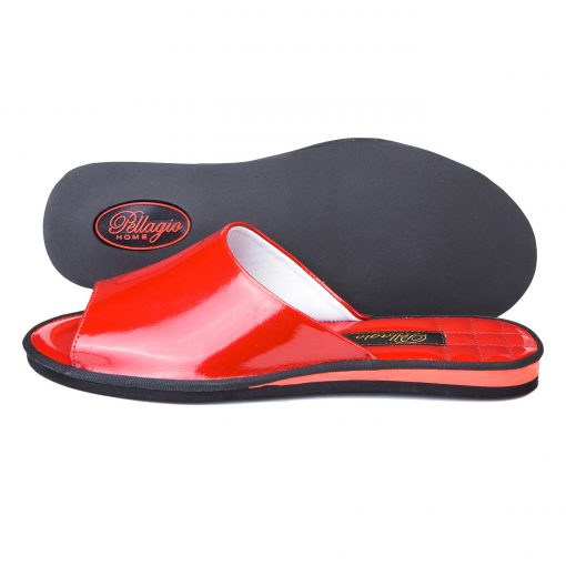 Alternative view of Кімнатні тапочки Pellagio 5641 червоний лак