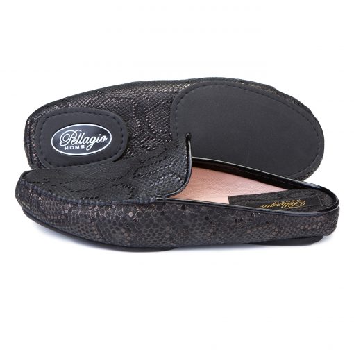 Alternative view of Кімнатні тапочки Pellagio 333 чорна кобра