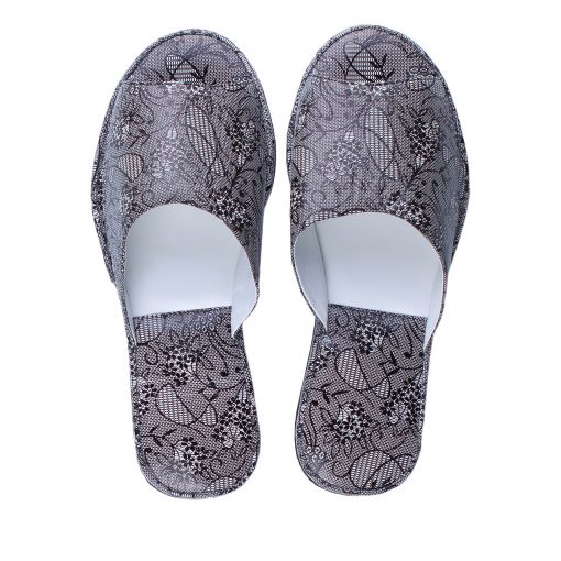 Alternative view of Кімнатні тапочки Pellagio/Pazolini 564 сірий гіпюр