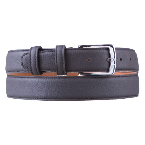 Кожаный ремень Pellagio односторонний 35311-32 коричневый флотар