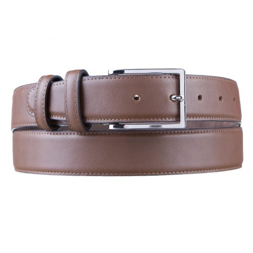 Кожаный ремень Pellagio односторонний 35311-05 темно-коричневый наппа