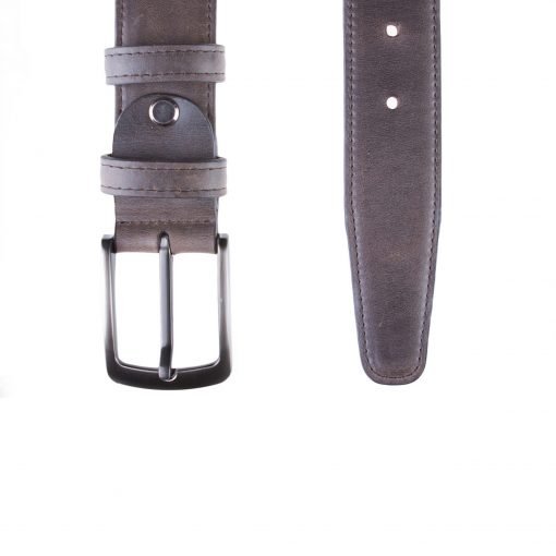 Alternative view of Кожаный ремень Pellagio односторонний 35311-02 темно-коричневый Crazy horse