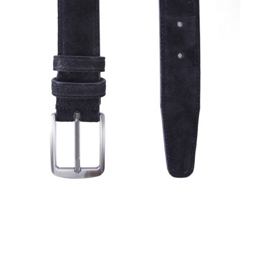 Alternative view of Кожаный ремень Pellagio односторонний 35311-51 черная замша