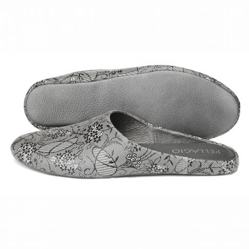 Alternative view of Кімнатні тапочки Pellagio 1502 сірий гіпюр