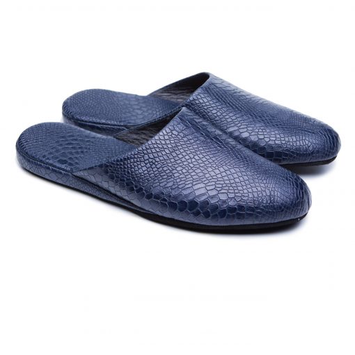 Кімнатні тапочки Pellagio 770 синя рептилія