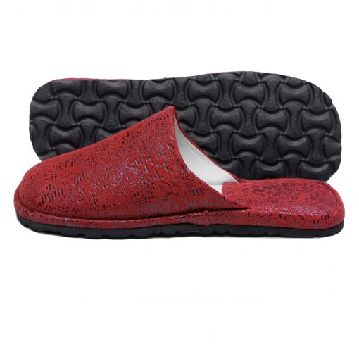 Alternative view of Кімнатні тапочки Pellagio 320 червоний лист
