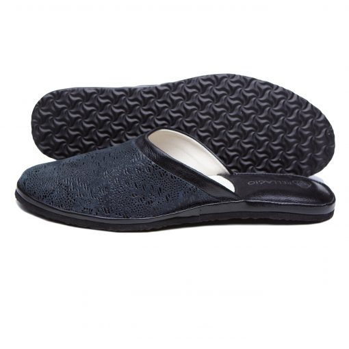 Alternative view of Кімнатні тапочки Pellagio 508 синій лист