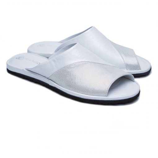 Кімнатні тапочки Pellagio 502 перламутр+сатин