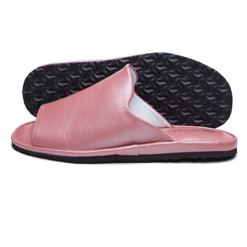 Alternative view of Кімнатні тапочки Pellagio 460 рожева напа