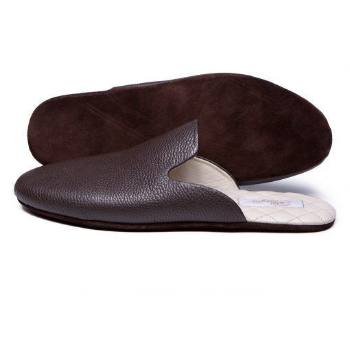 Alternative view of Кімнатні тапочки Pellagio 4641 коричневий флотар