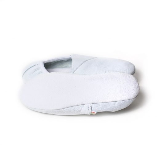 Alternative view of Чешки шкіряні з додатковою задньою резинкою Pellagio 040-04 Білі