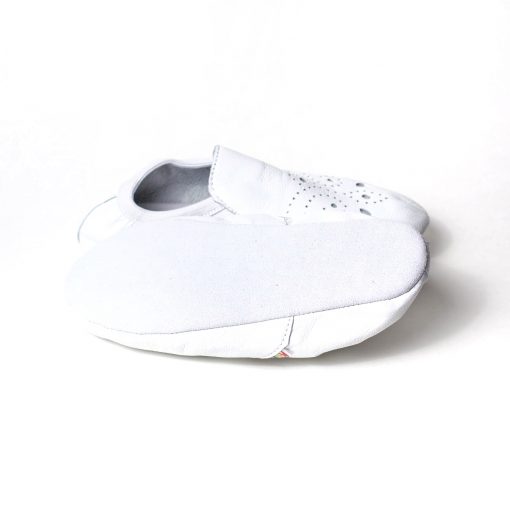 Alternative view of Чешки шкіряні з перфорованою союзкою Pellagio 047-04 Білі