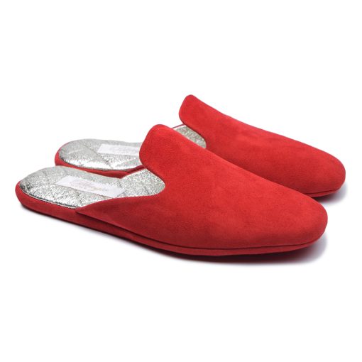 Кімнатні тапочки Pellagio 3940 червона замша