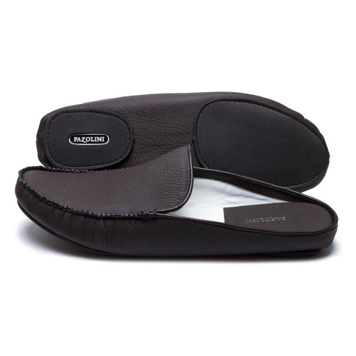 Alternative view of Кімнатні тапочки Pellagio/Pazolini 111 коричневий флотар