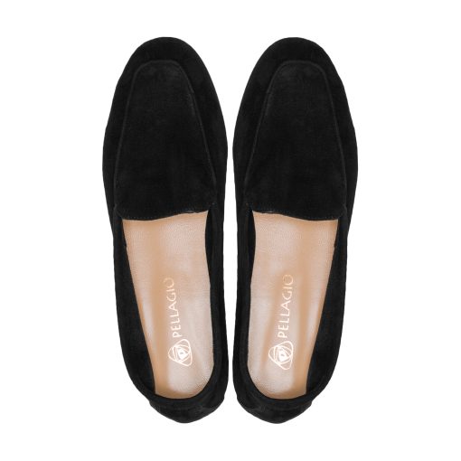 Alternative view of Лофери Pellagio 001/3301 чорна замша