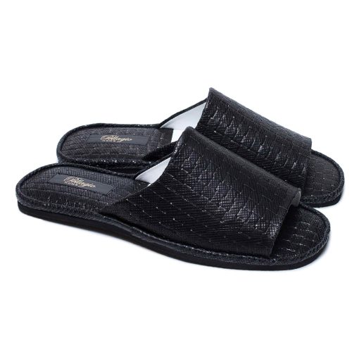 Кімнатні тапочки Pellagio 160 чорна клітка