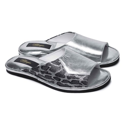 Кімнатні тапочки Pellagio 483 срібло