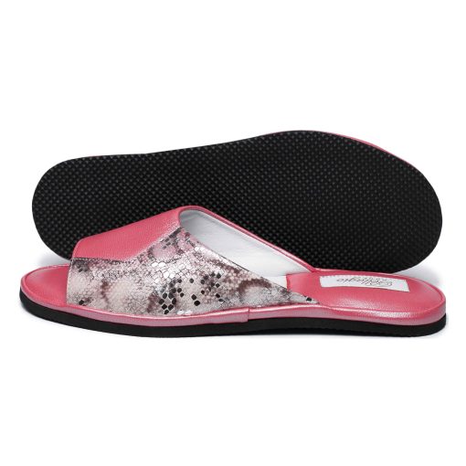 Alternative view of Кімнатні тапочки Pellagio 483 рожеві+змія