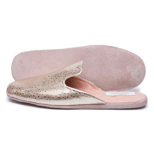 Alternative view of Кімнатні тапочки Pellagio 3940 рожеве золото