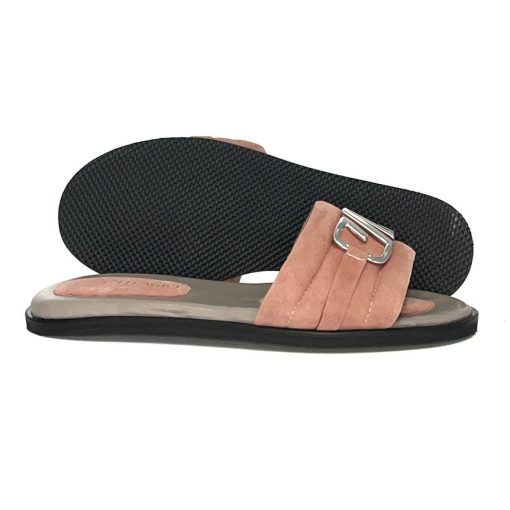 Кімнатні тапочки Pellagio 450 рожева замша